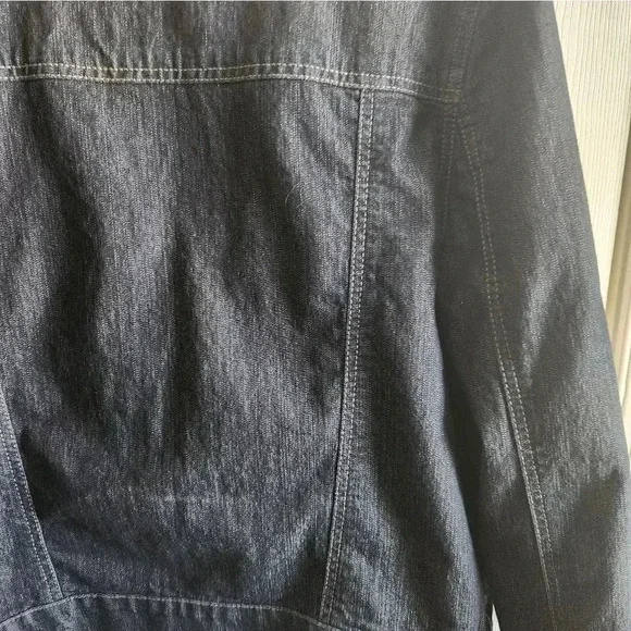 Nine West Ladies Jean Jacket‎ Size XL - Picture 9 of 13